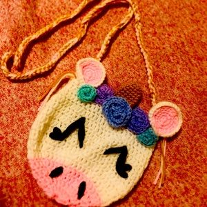 Girls unicorn crossbody purse